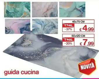 Satur Guida Cucina 45x75Cm offerta