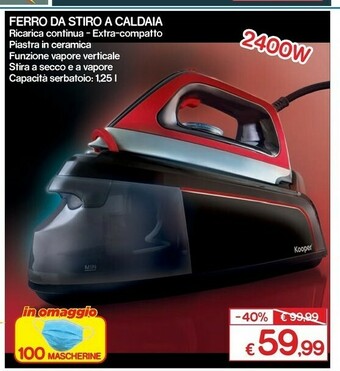 Ferro Da Stiro A Caldaia