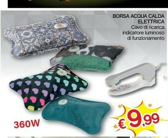 Satur Borsa Acqua Calda Elettrica offerta