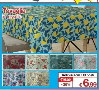 Satur Tovaglia In Tessuto offerta