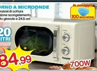 Satur Kooper Forno A Microonde offerta
