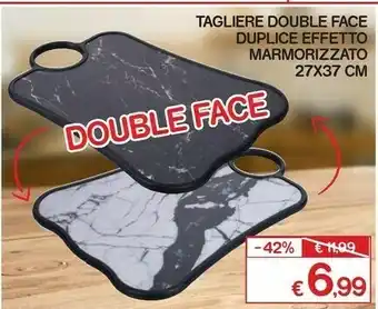 Satur Tagliere Double Face Duplice Effetto Marmorizzato offerta