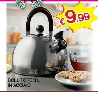 Satur Bollitore 3 L In Acciaio offerta