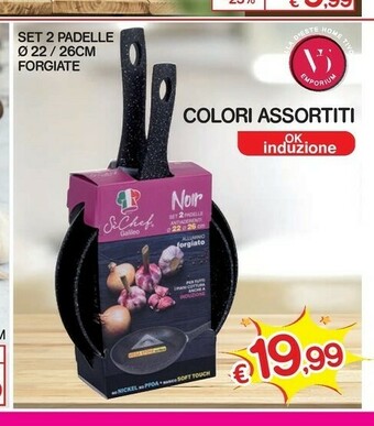 Satur Set 2 Padelle offerta