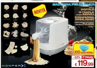 Satur Kooper Macchina Per La Pasta offerta