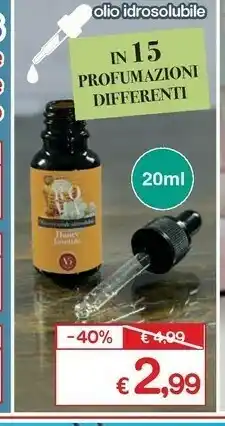 Satur Olio Idrosolubile offerta