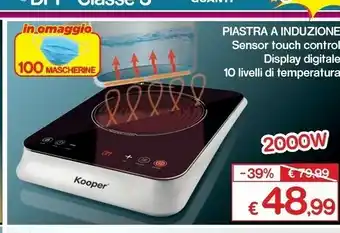 Satur Kooper Piastra A Induzione offerta