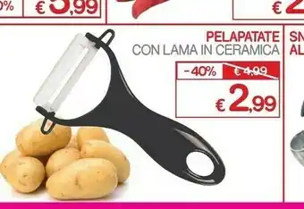 Satur Pelapatate Con Lama In Ceramica offerta