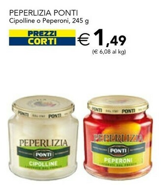 Esselunga Ponti I Peperoni Peperlizia 245 G(ml) offerta