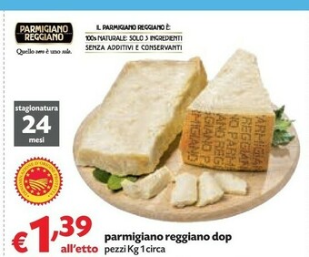 Pam Parmigiano Reggiano Dop offerta