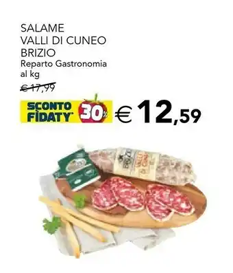 Esselunga Reparto Gastronomia Salame Valli Di Cuneo offerta
