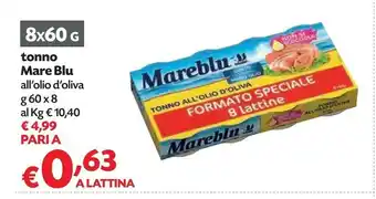 Pam Mareblu Mareblu - Tonno all'Olio di Oliva offerta