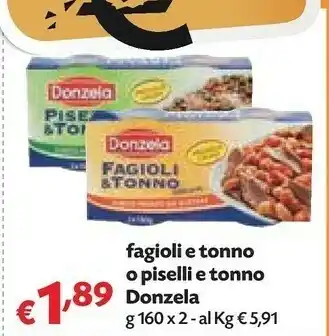 Pam Donzela Fagioli E Tonno offerta
