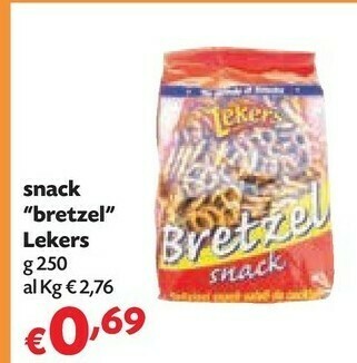 Pam Lekers Bretzel Snack offerta