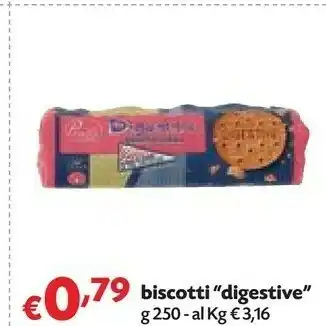 Pam Biscotti Digestive offerta