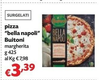 Pam Buitoni Pizza Bella Napoli Margherita offerta