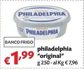 Pam Philadelphia Formaggio spalmabile offerta