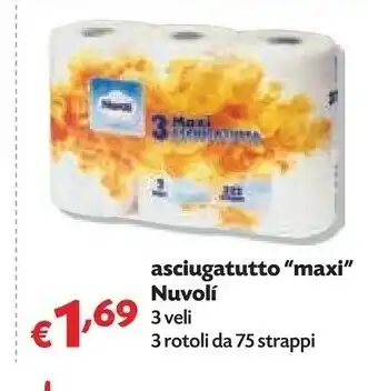 Pam Nuvoli Asciugatutto Maxi offerta