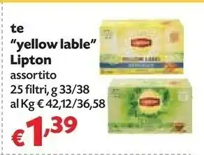 Pam Lipton Tea The offerta