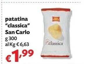 Pam San Carlo Patatine fritte offerta