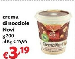 Pam Novi Crema al cioccolato offerta