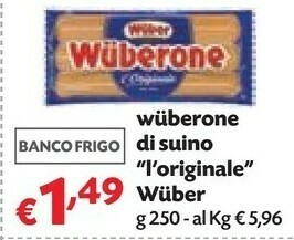 Pam Wuber Wurstel offerta