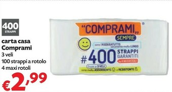 Pam Comprami Carta Casa offerta