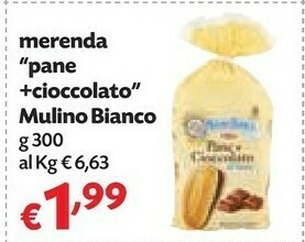 Pam Mulino Bianco Merendine offerta