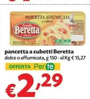 Pam Beretta Pancetta offerta