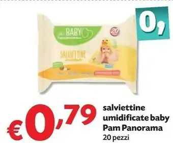 Pam Pam Panorama Salviettine Umidificate Baby offerta