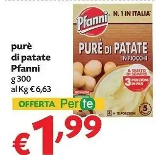 Pam Pfanni Purè di patate offerta