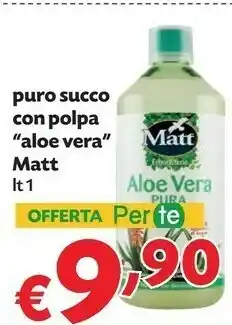 Pam Vera Puro Succo Con Polpa Aloe Vera offerta