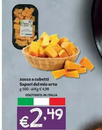 Pam Sapori Sapori Del Mio Orto Zucca A Cubetti offerta