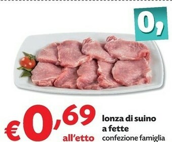 Pam Lonza Di Suino A Fette offerta