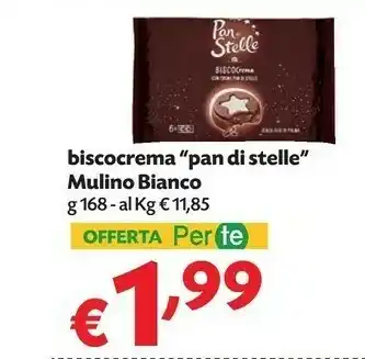 Pam Mulino Bianco Pan di stelle offerta