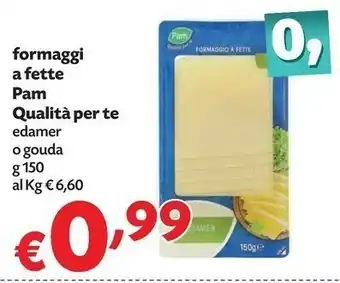 Pam Pam Formaggi A Fette offerta