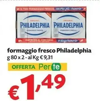 Pam Philadelphia Formaggio spalmabile offerta