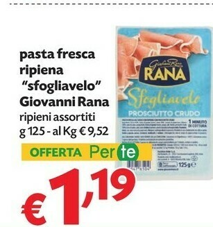 Pam Rana Pasta Fresca Ripiena Sfogliavelo offerta