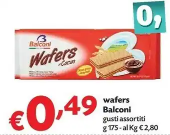 Pam Balconi - Wafers al Cacao offerta