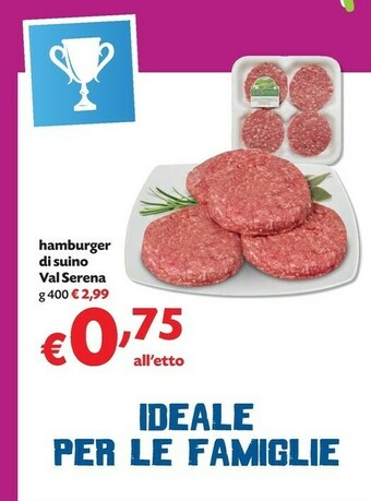 Pam Hamburger offerta