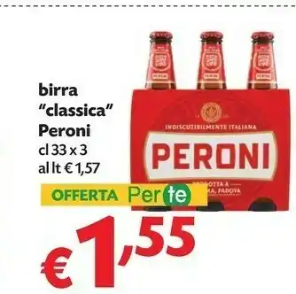 Pam Peroni Birra Classica offerta