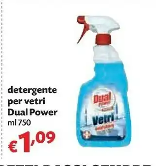 Panorama Dual Power Detergente Per Vetri offerta