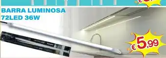 Satur Kooper Barra Luminosa 72Led 36W offerta