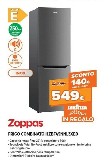 Expert Zoppas HZBF45NNL3XE0 offerta