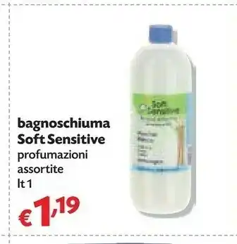 Panorama Soft Sensitive Bagnoschiuma offerta