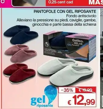Satur Pantofole Con Riposante offerta