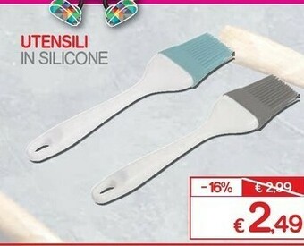 Satur Utensili In Silicone offerta