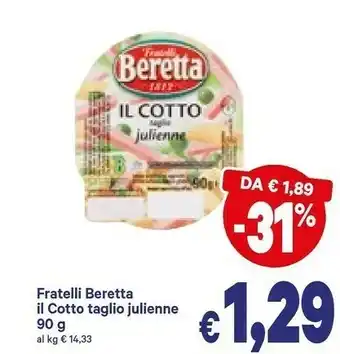A&O Beretta Prosciutto cotto offerta