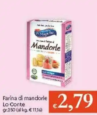 Galassia Lo conte Farina Di Mandorle offerta