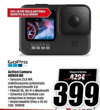 MediaWorld Gopro Hero offerta